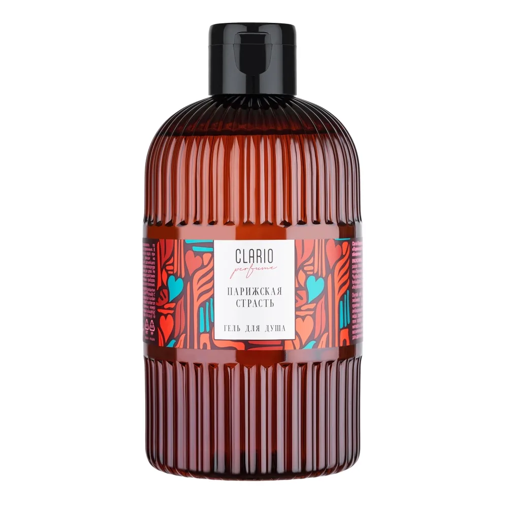 Clario Perfumed Shower Gel Parisian Passion Moisturizing and Renewing 500 ml