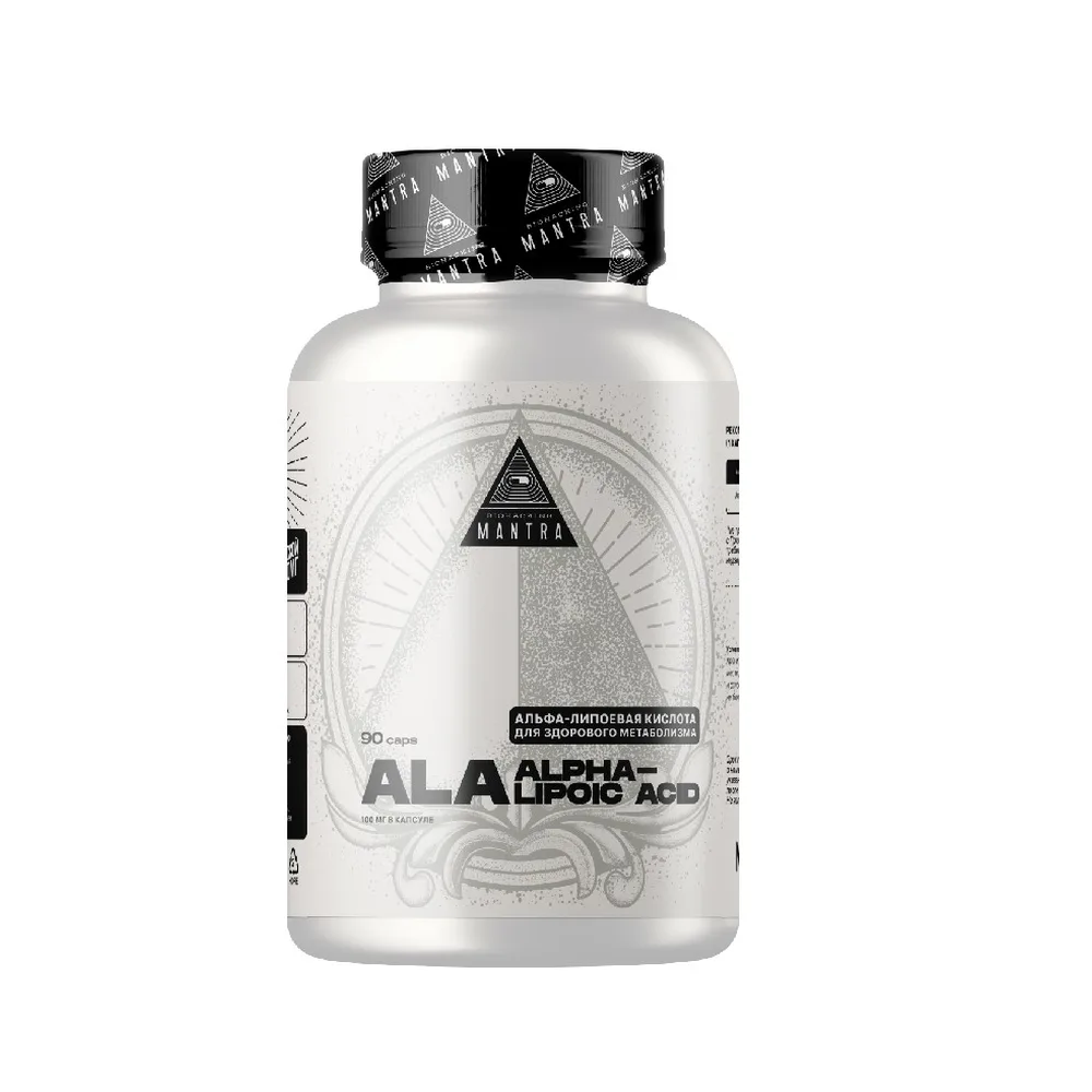 Mantra alpha-lipoic acid 90 capsules 500 mg