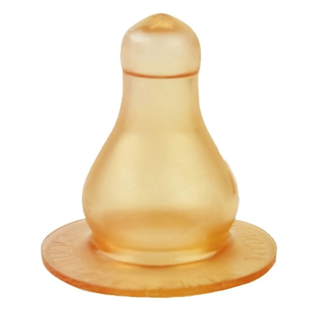 Kurnosiki Latex Nipple Large Size Medium Hole Medium Flow 6+ 1 pc.