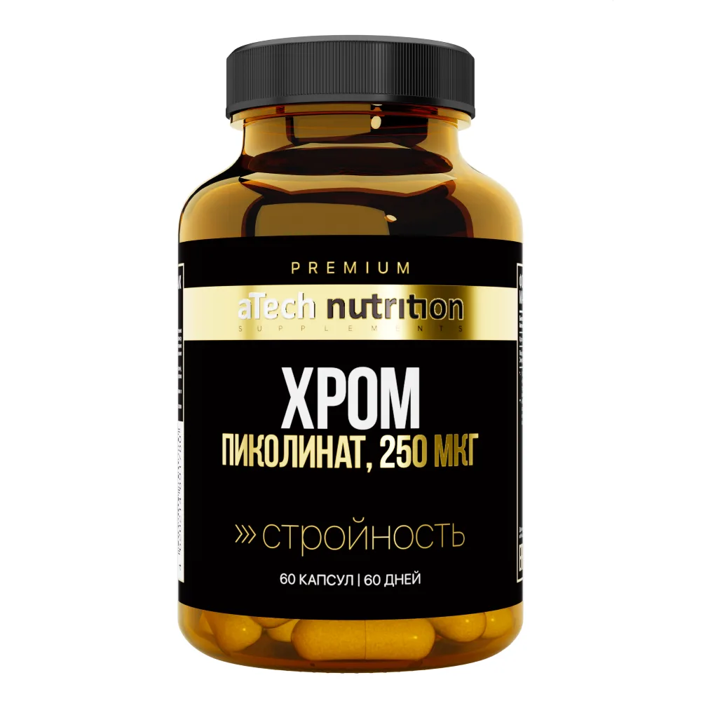 Atech Nutrition Premium Chromium Picolinate 60 Capsules 450 mg