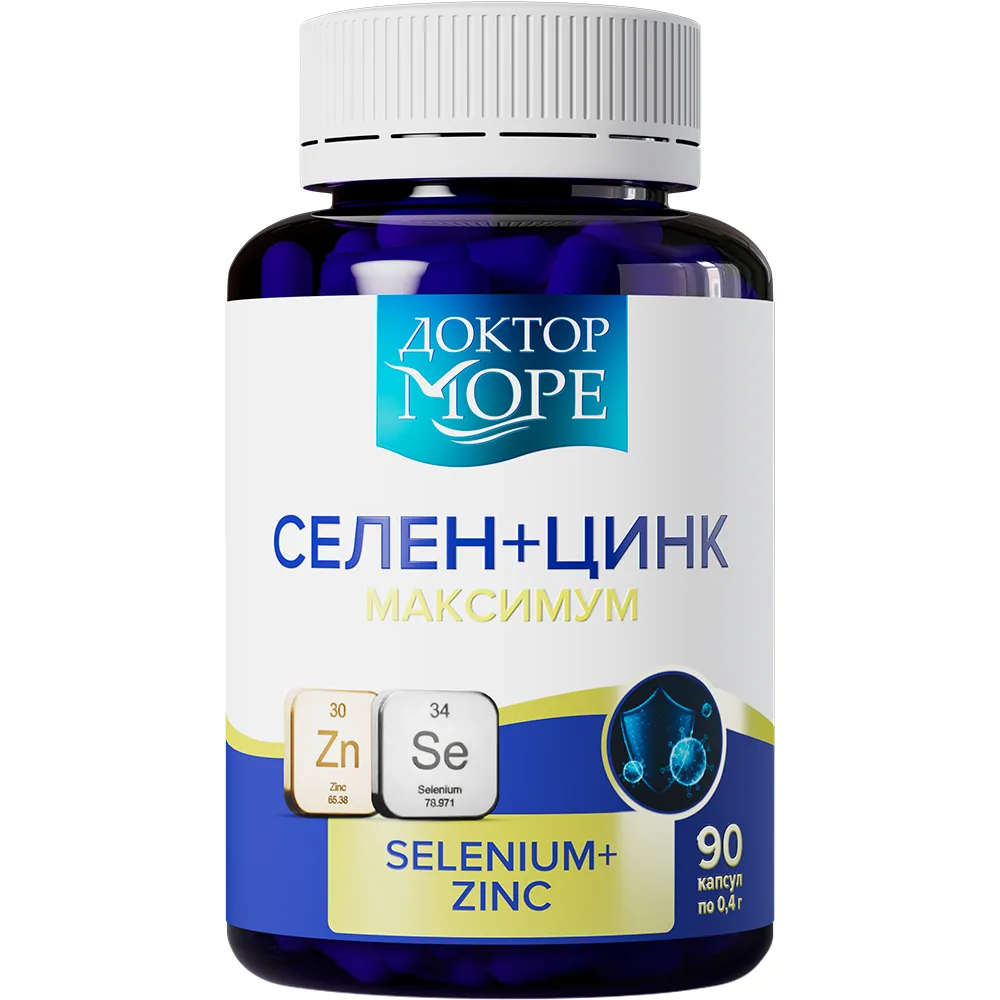 Doctor More Selenium + Zinc Maximum 90 Capsules 400 mg