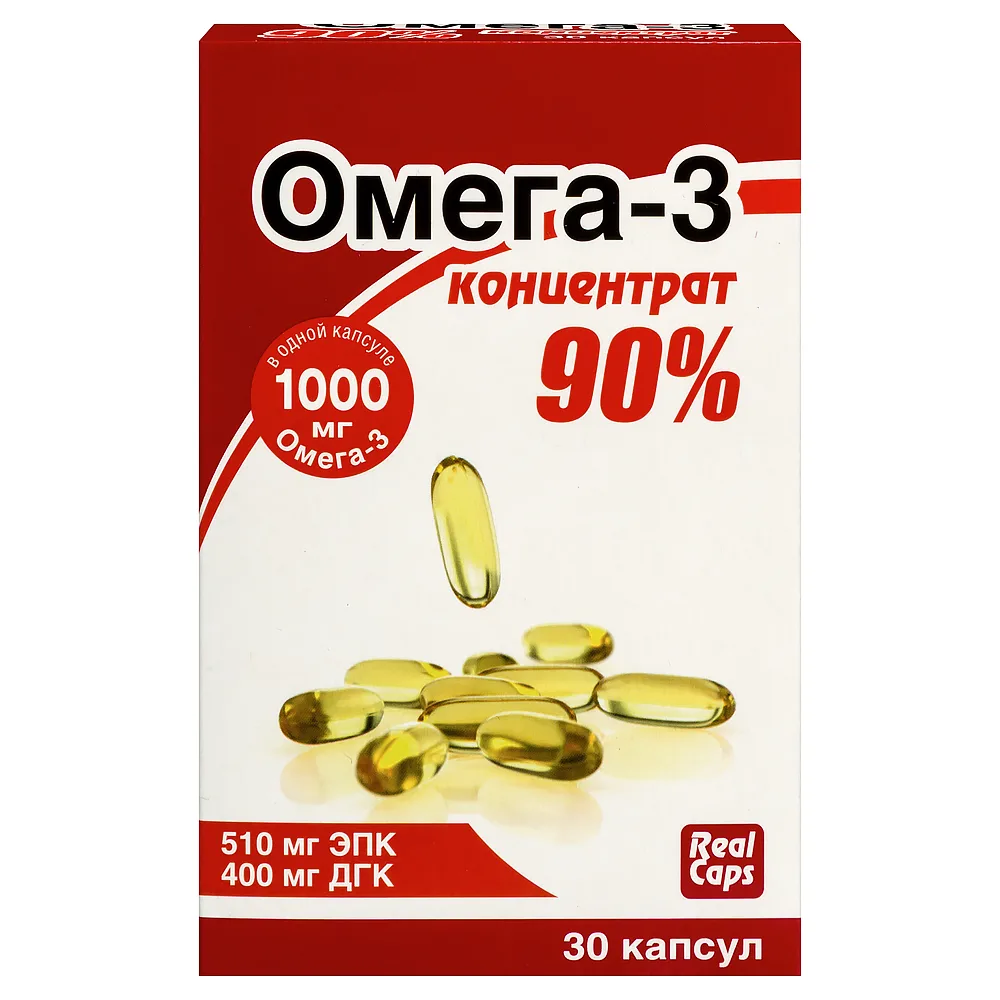 Omega-3 Concentrate 90% 30 Capsules 1500 mg