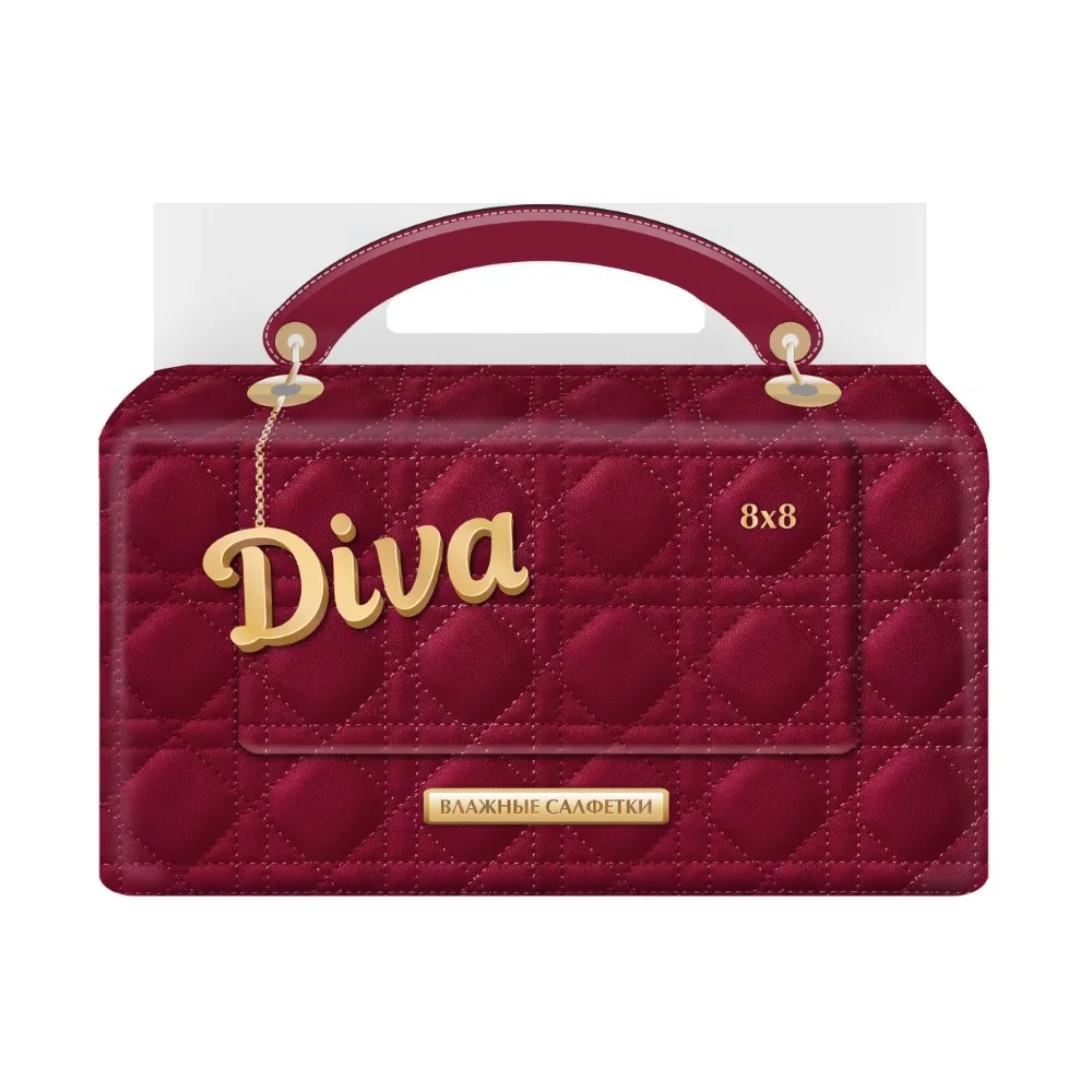 Diva universal cleansing wipes 8 pcs x 8 pcs