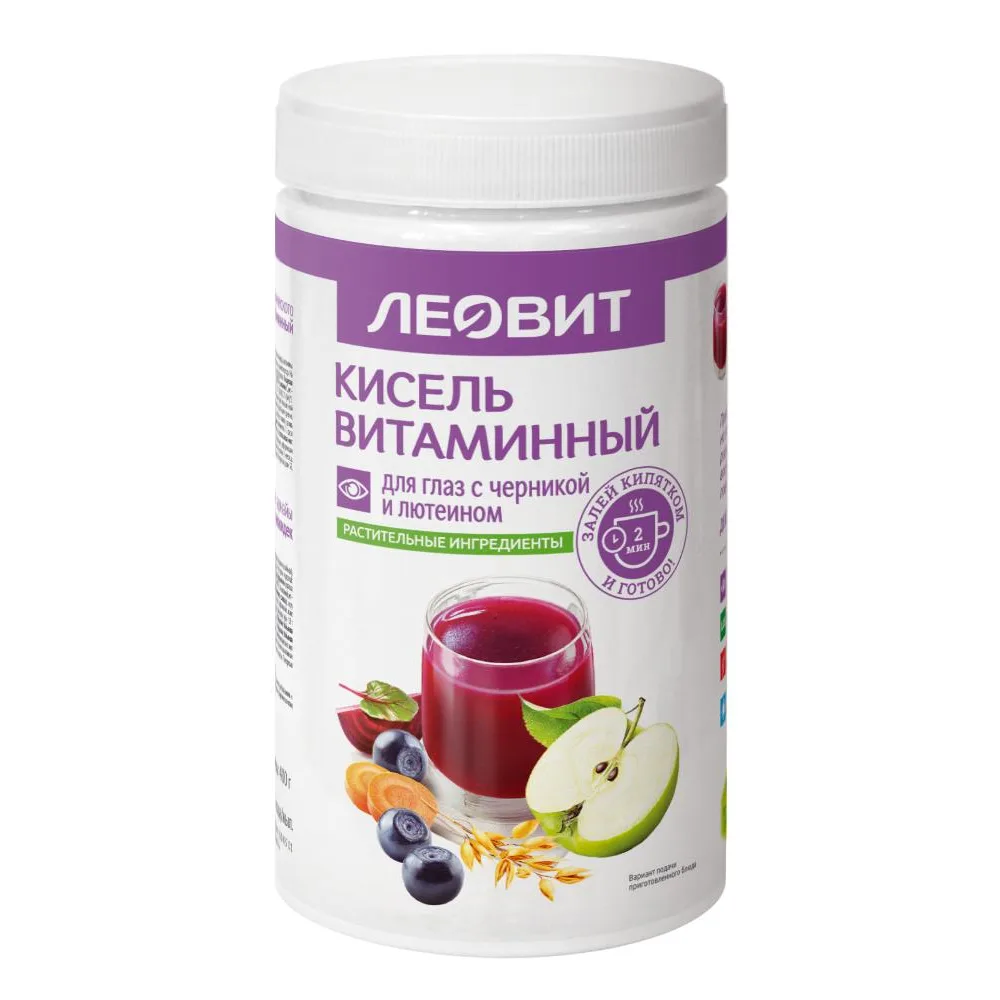 Leovit Vitamin Jelly for Eyes with Blueberry and Lutein 400 g