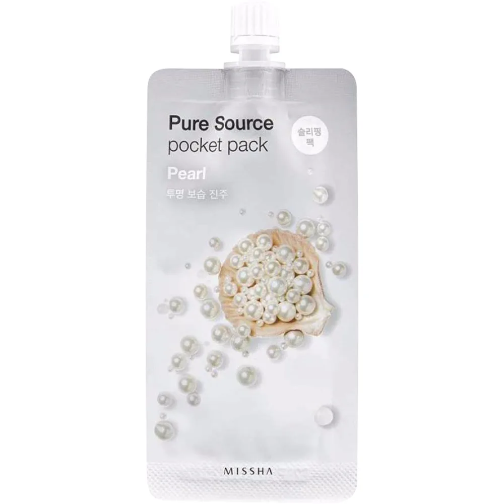 Missha cream night mask with pearl extract 10 ml