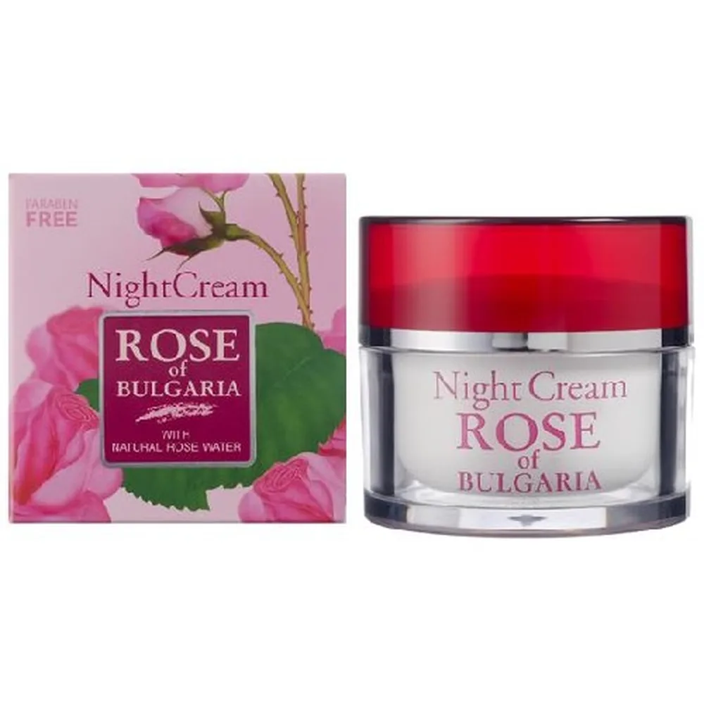 Rose of Bulgaria night cream for face 50 ml