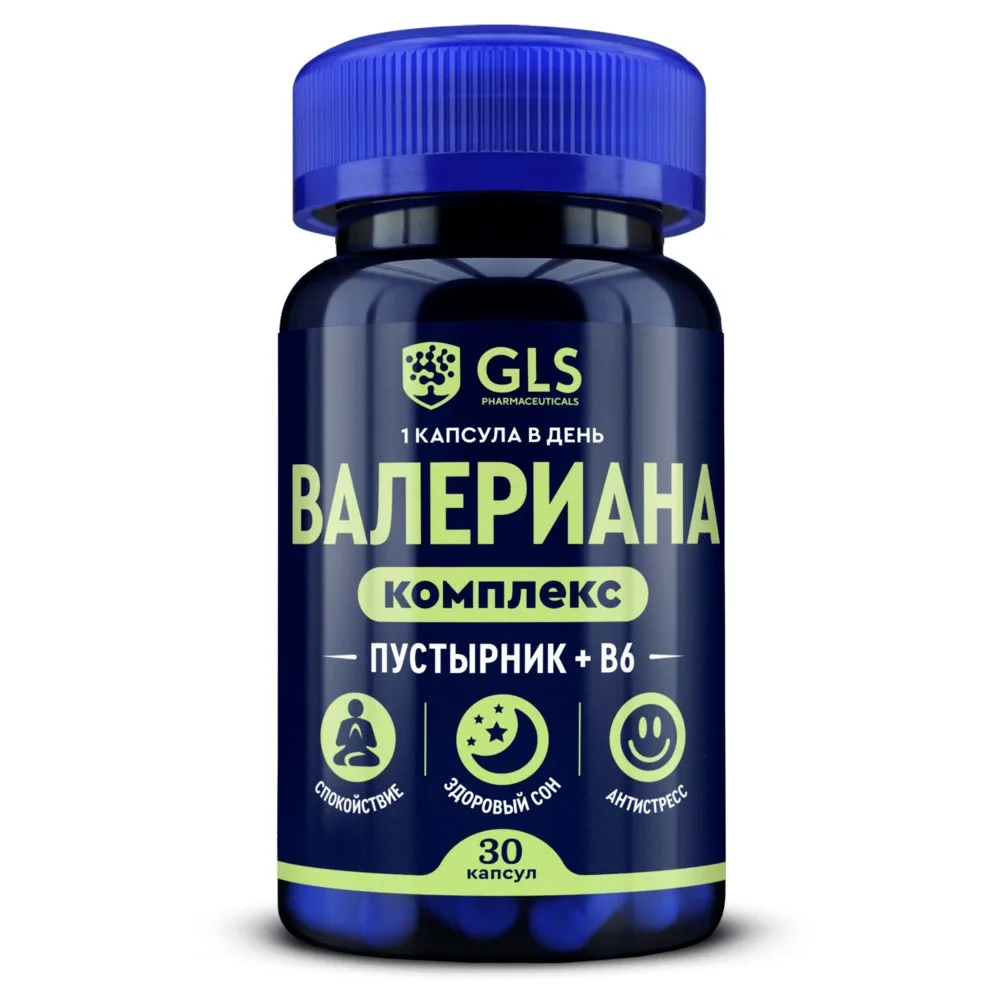 Gls Valerian Complex 30 capsules 400 mg