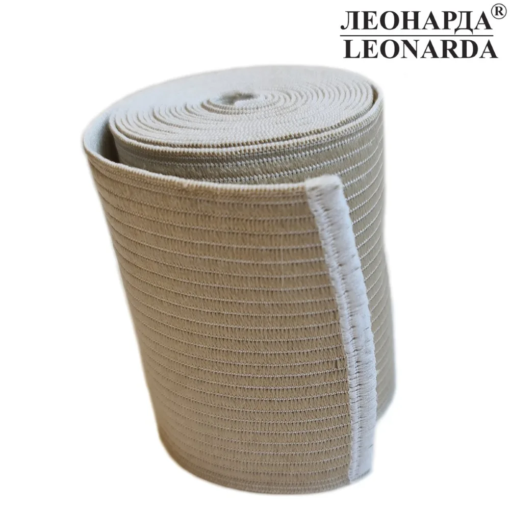 Leonarda Antimicrobial Elastic Medical Bandage 1.0 m x 8 cm