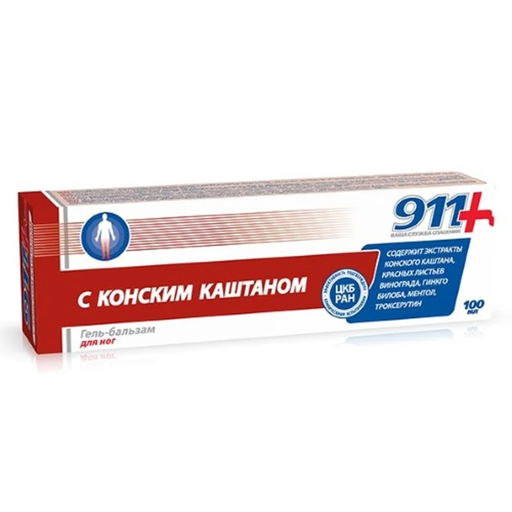 911 Horse Chestnut Gel-Balm for Legs 100 ml