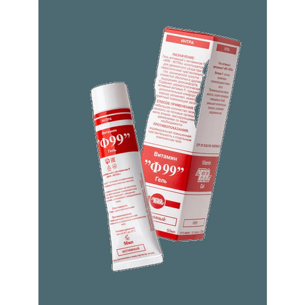 F 99-intra intimate gel with vitamin F 50 ml