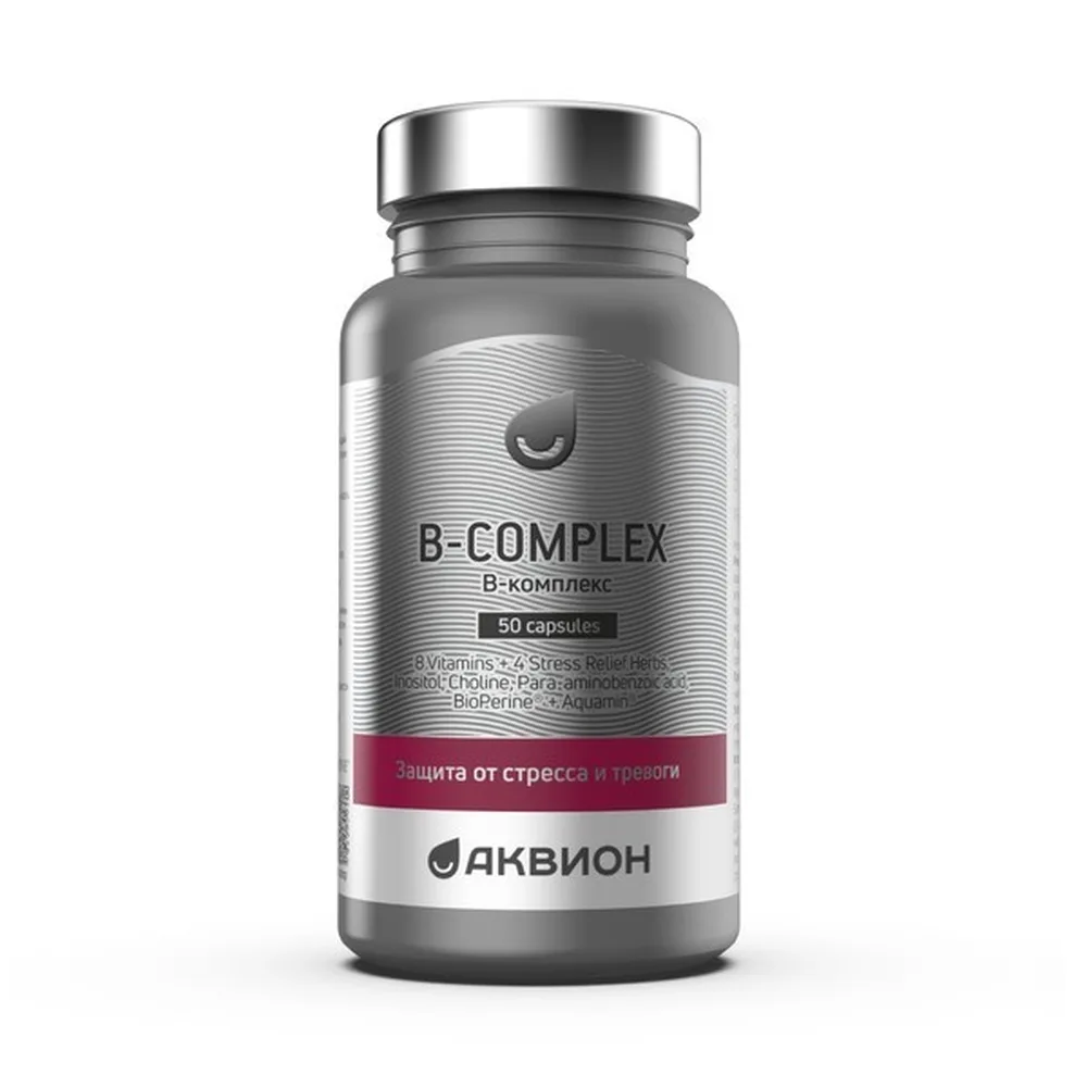 Akvion B-Complex 50 capsules 495 mg