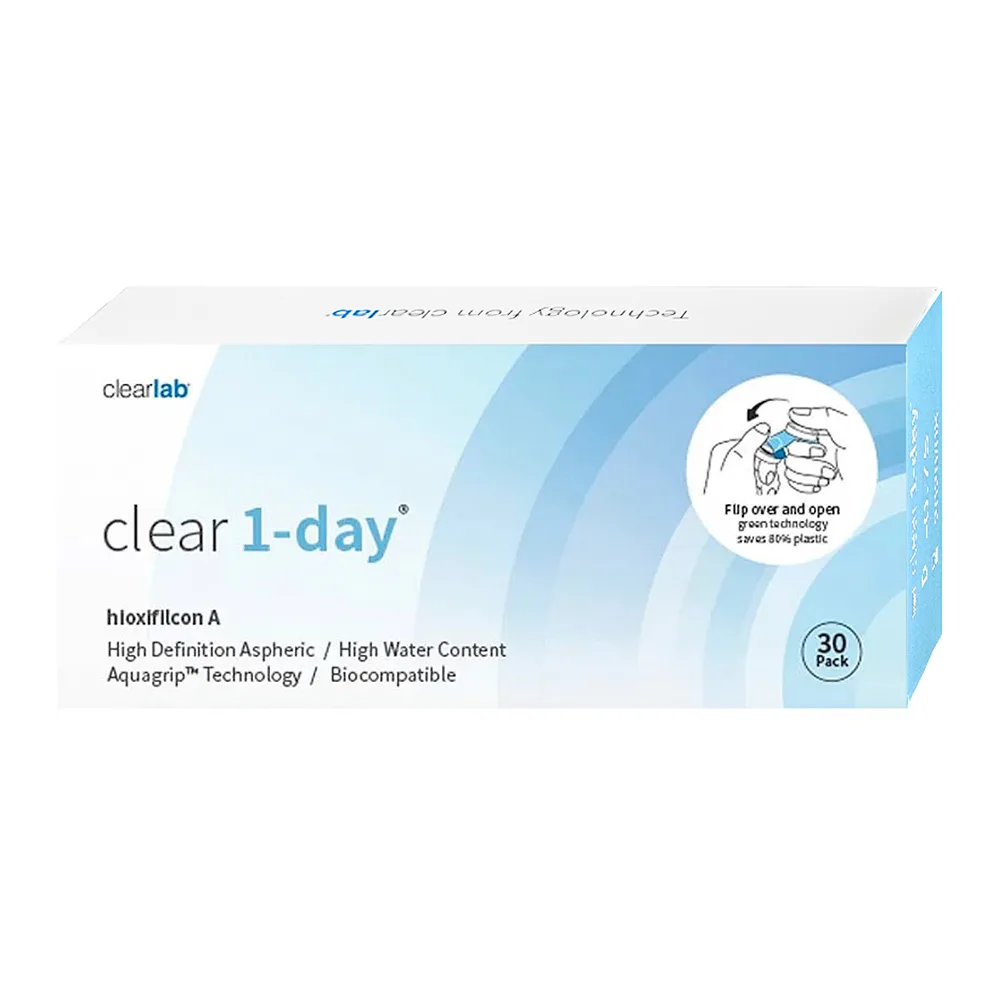 Clear1-day Daily Contact Lenses 8.7/14.2 /-5.75/ 30 pcs.