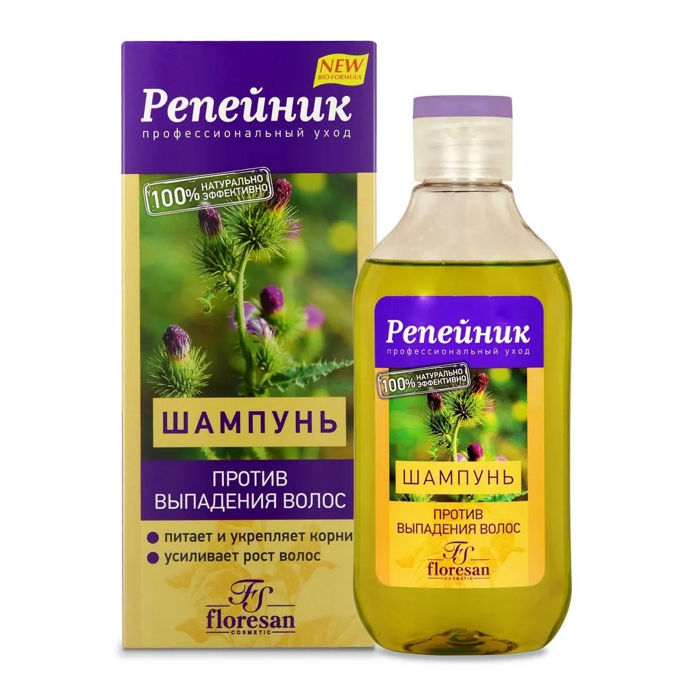 Floresan Burdock Shampoo for Hair Loss 250 ml