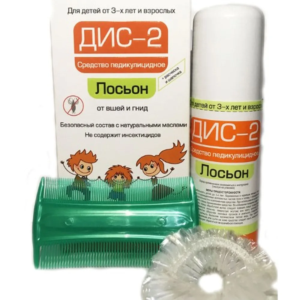 Dis-2 Pediculicide Lotion 100 ml + Cap + Comb