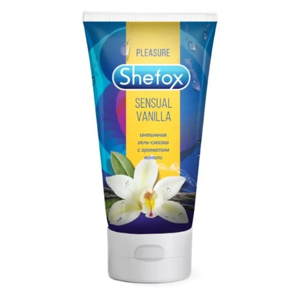 Shefox lubricant gel intimate sensual vanilla 50 ml/tube