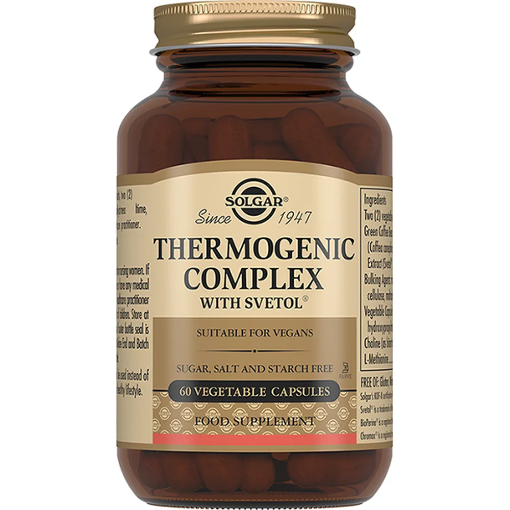 Solgar Thermogenic Complex with Svetol 60 capsules 543 mg