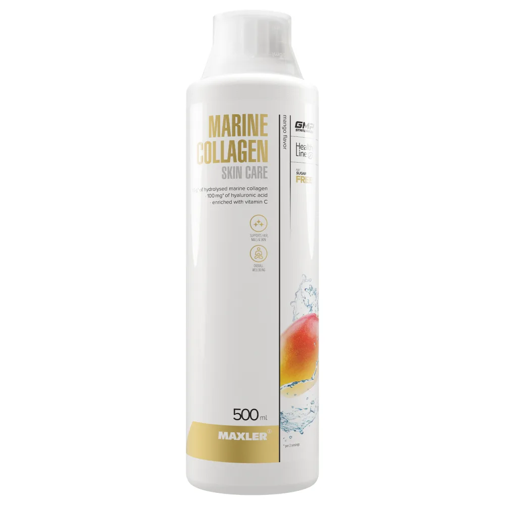 Maxler Marine Collagen Skincare Mango Flavor Liquid 500 ml
