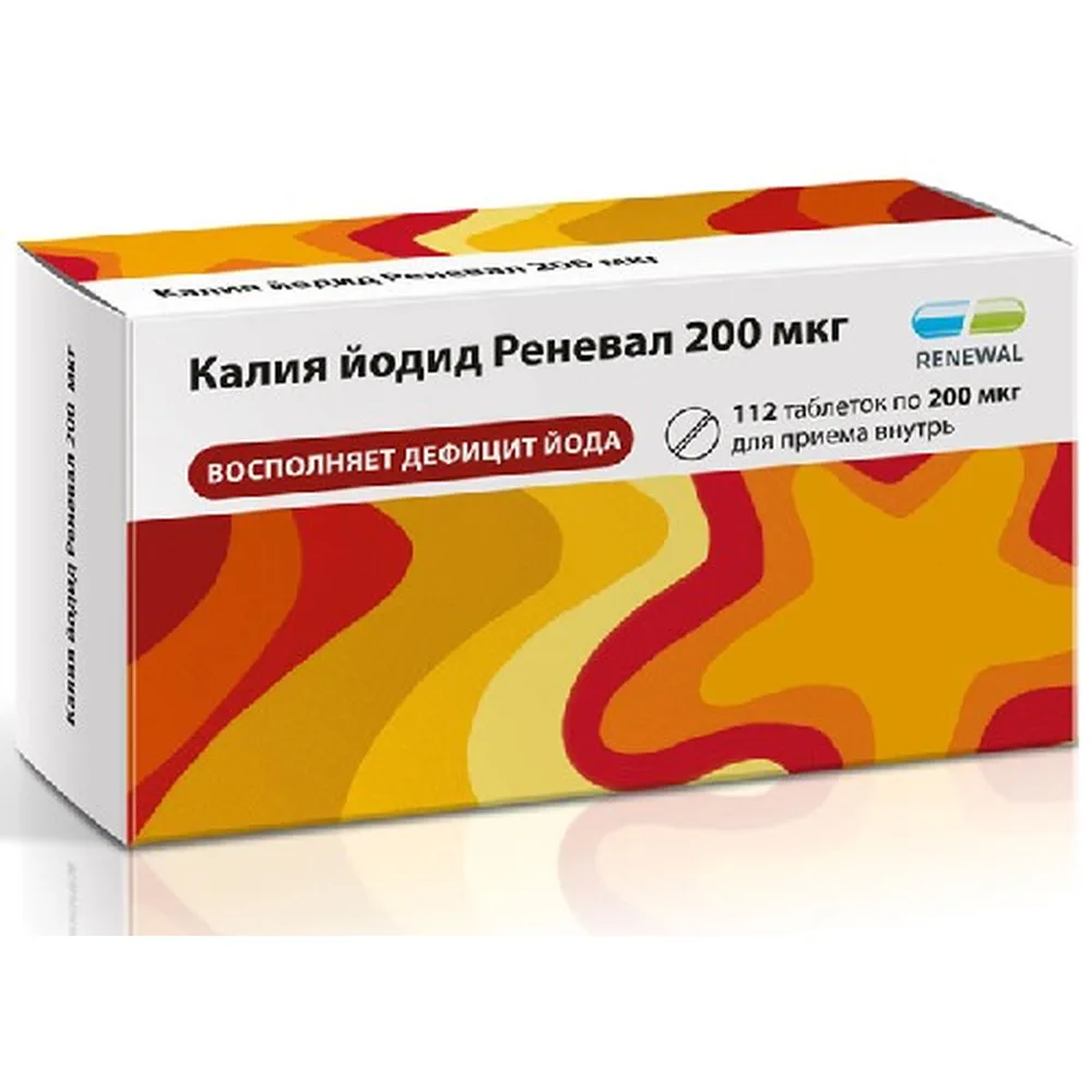 Potassium Iodide Renewal 200 mcg 112 tablets