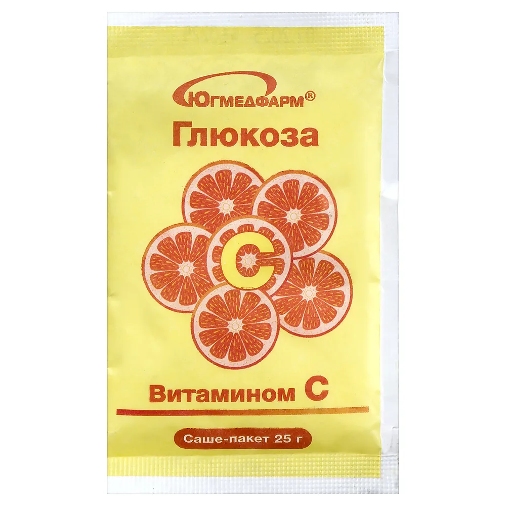 Glucose with Vitamin C 1 pc sachet powder 25 g Yugmedfarm