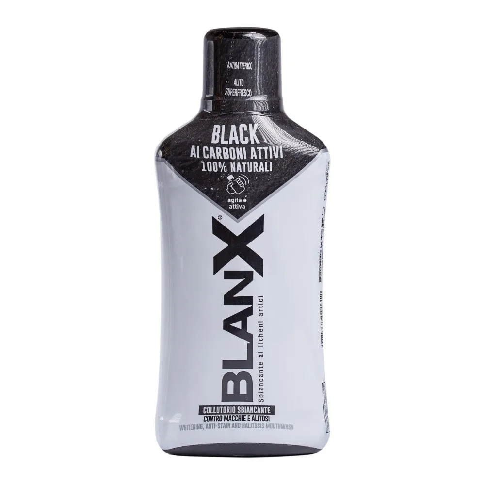 Blanx Black Whitening Mouthwash with Charcoal 500 ml