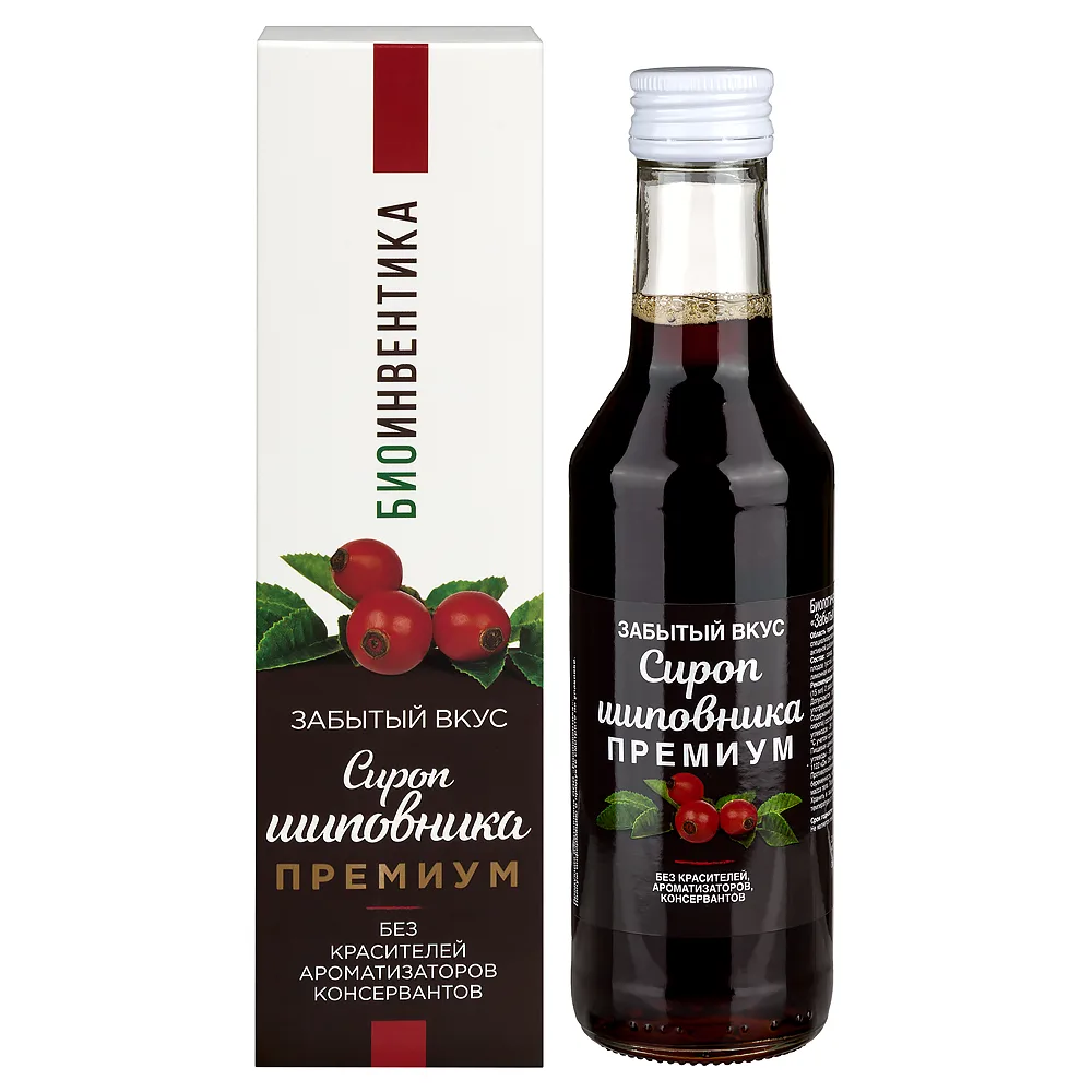 Forgotten Taste Rosehip Syrup Premium 250 ml