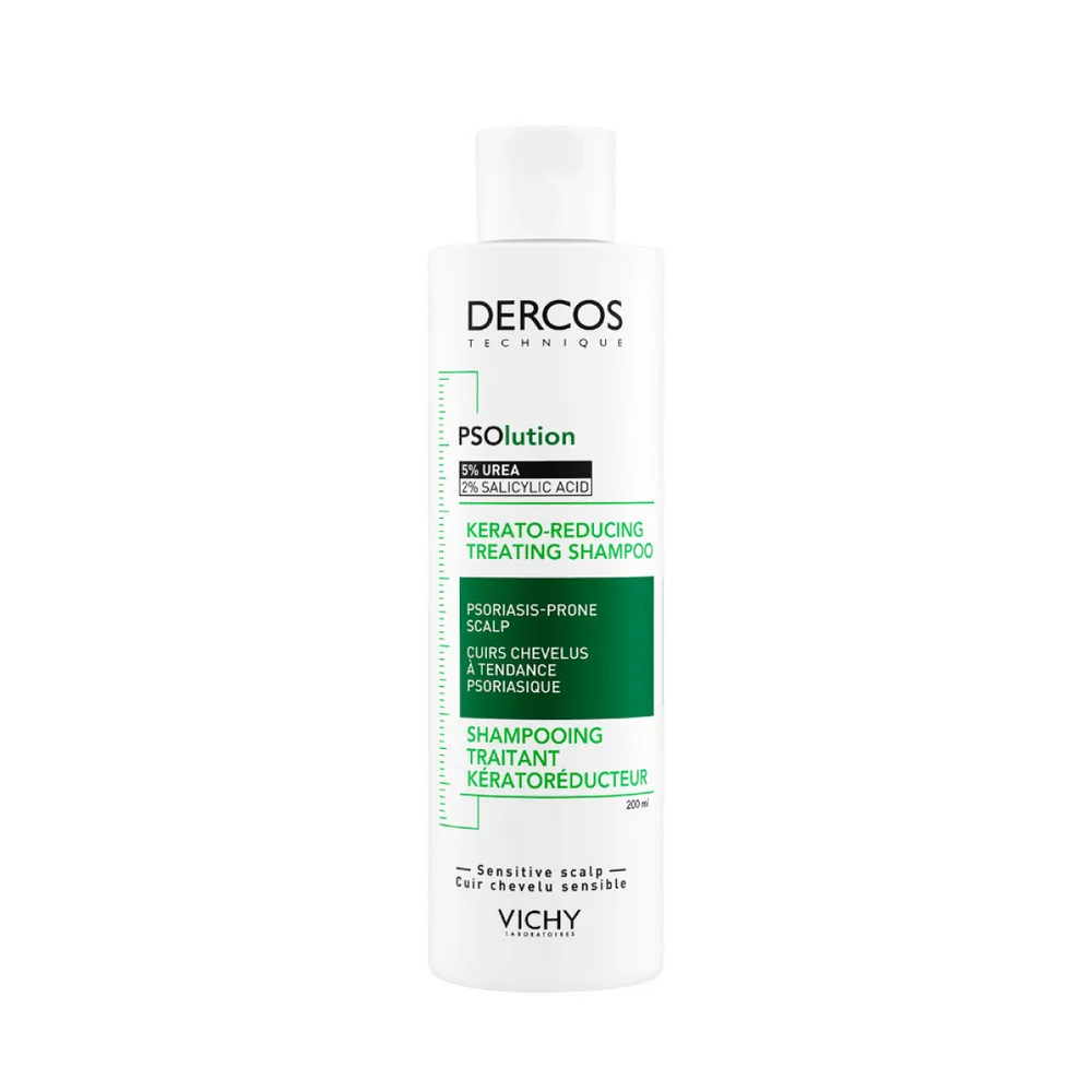 Vichy Dercos Shampoo for Scalp Prone to Psoriasis Keratoregulating Prosolution 200 ml