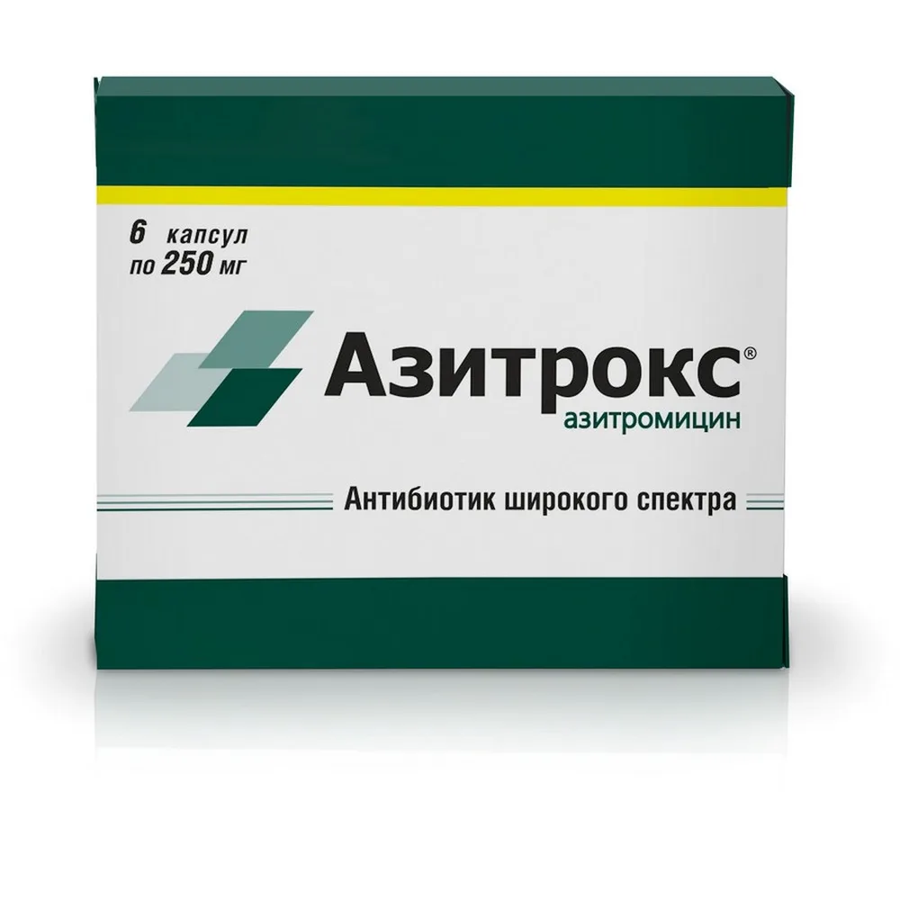 Azitrox 250 mg 6 capsules