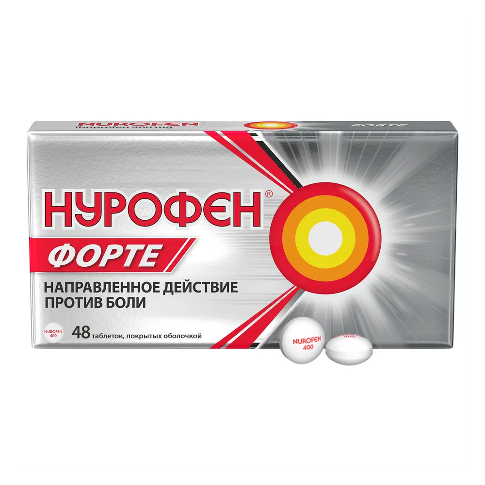 Nurofen Forte 400 mg 48 coated tablets