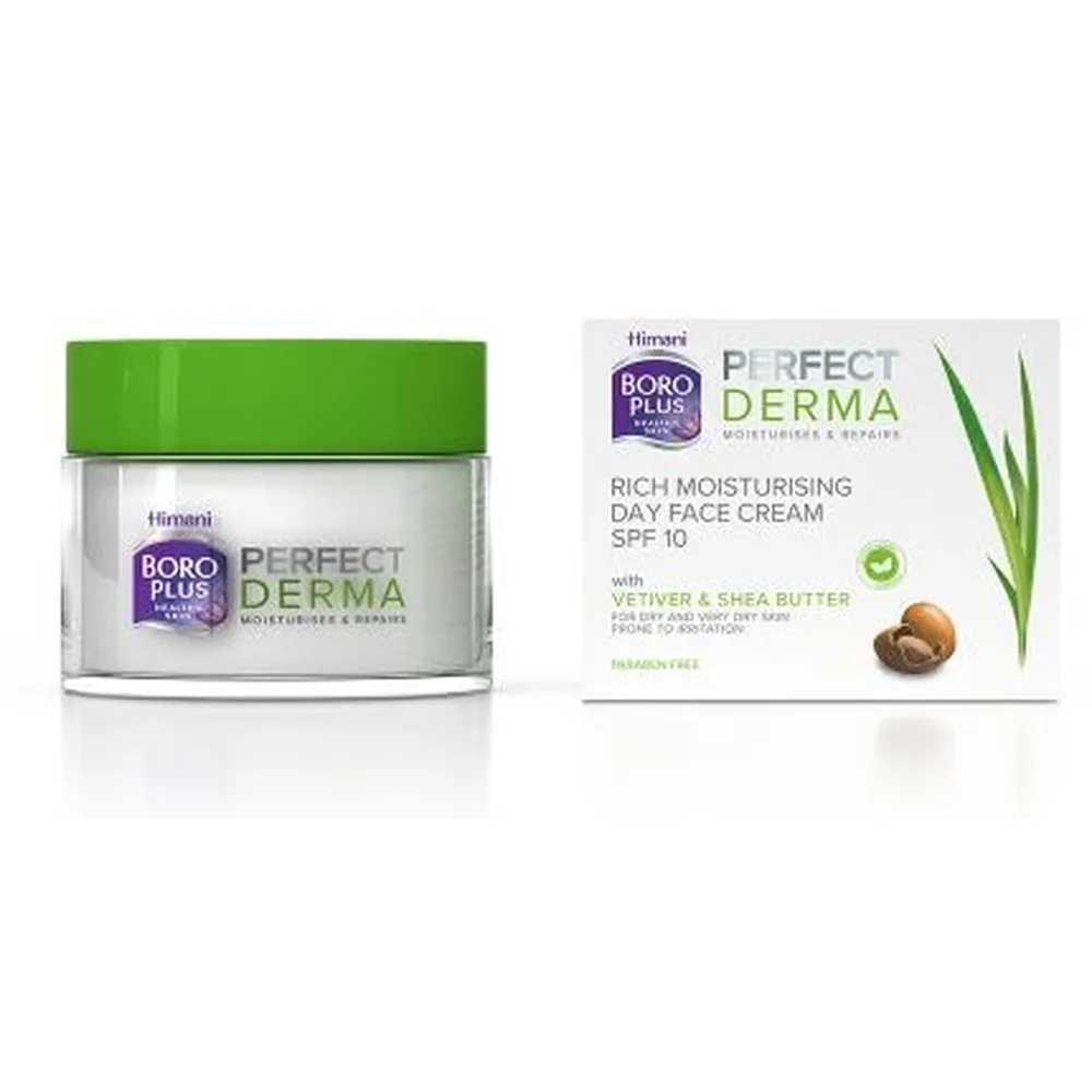 Himani Boro Plus Perfect Derma Intensive Moisturizing Day Cream for Face SPF 10 50 ml