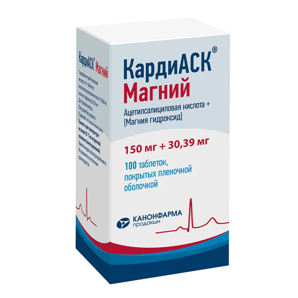 CardiASK Magnesium 150 mg + 30.39 mg