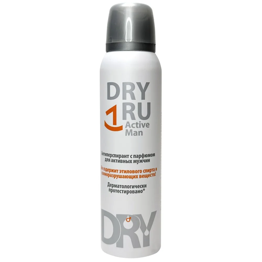 Dry ru Active Man Antiperspirant with Fragrance for Active Men 150 ml