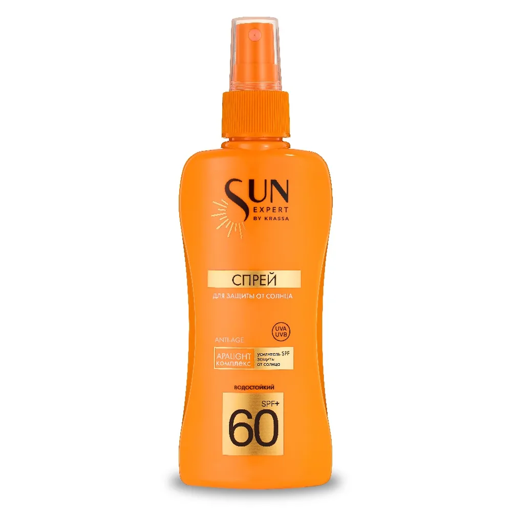 Krassa Sun Expert Sunscreen Spray SPF 60+ 180 ml