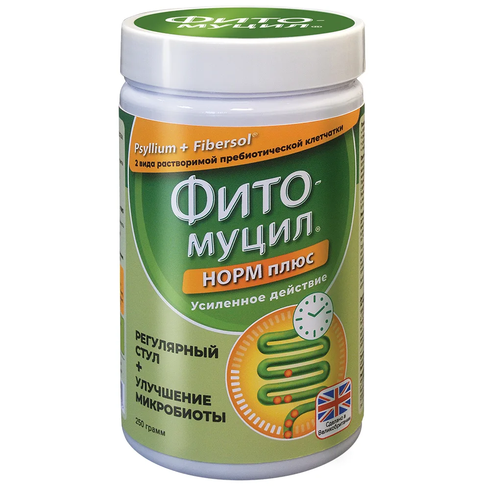 Fitomucil Norm Plus 250 g Powder/Can