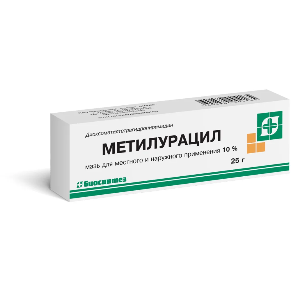 Methyluracil 10% ointment 25 g