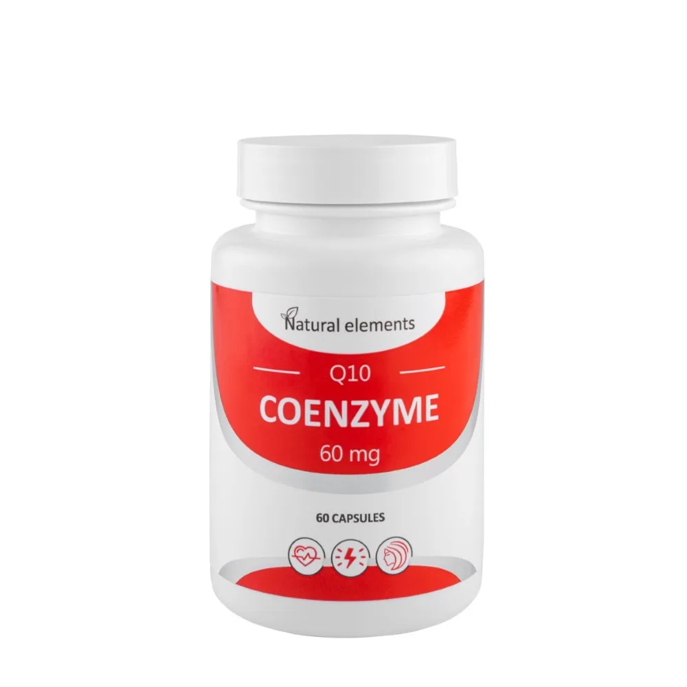 Natural Elements Coenzyme Q10 60 Capsules 0.32 g