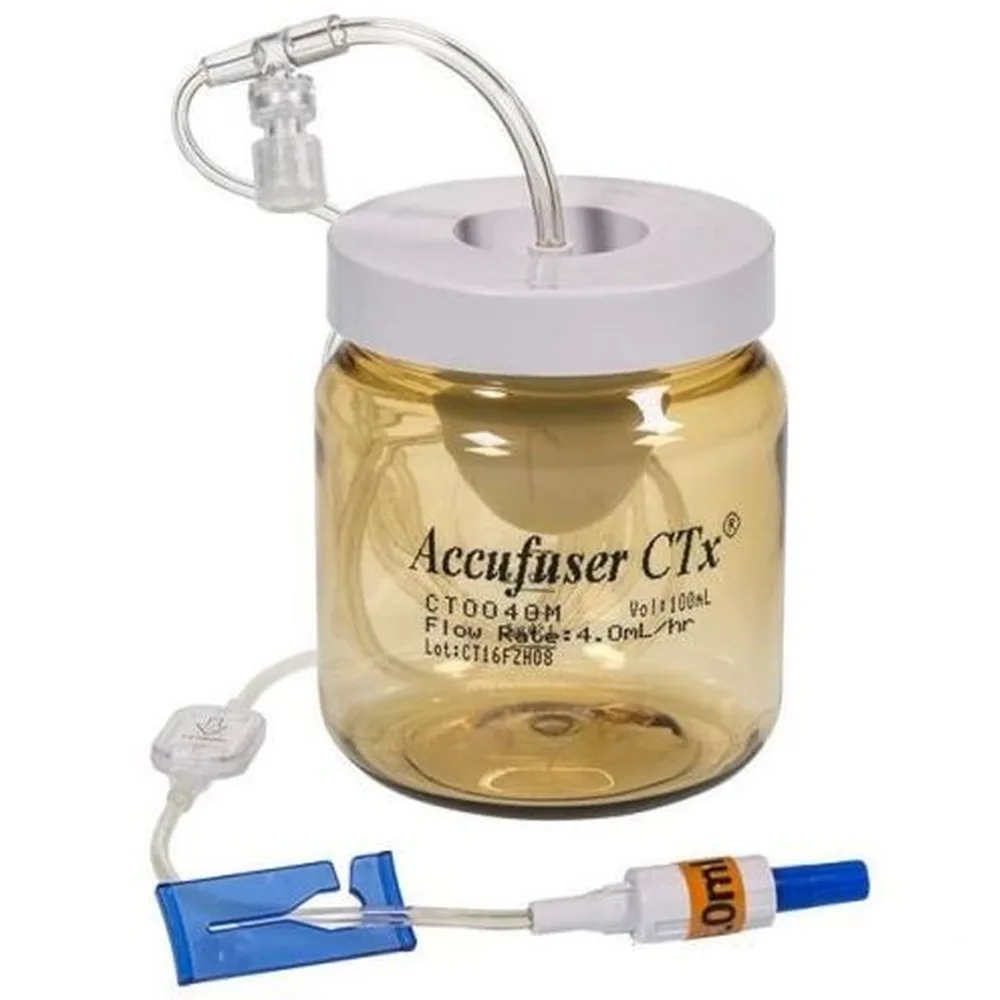 Accufuser CTX Infusion Pump Continuous Infusion 250 ml Flow Rate 10 g/ml/hour