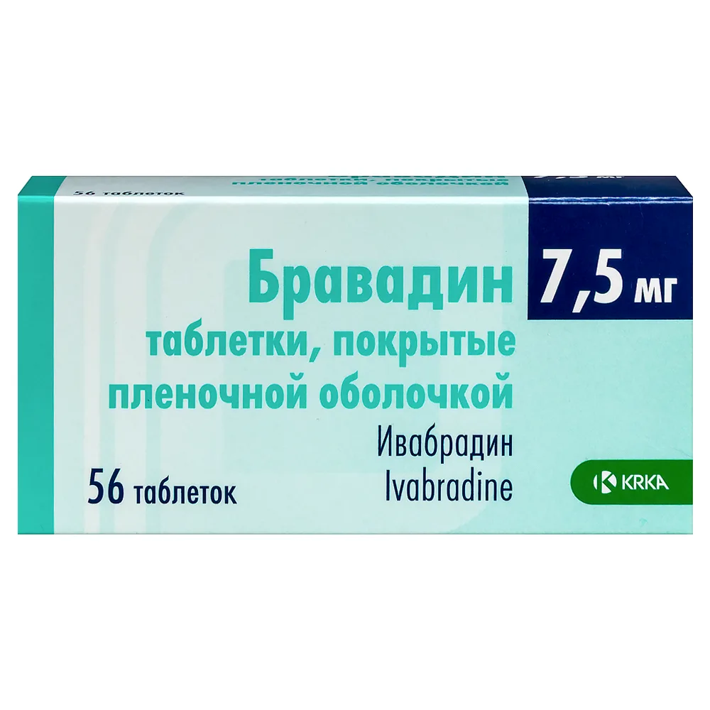 Bravadin 7.5 mg 56 tablets, film-coated