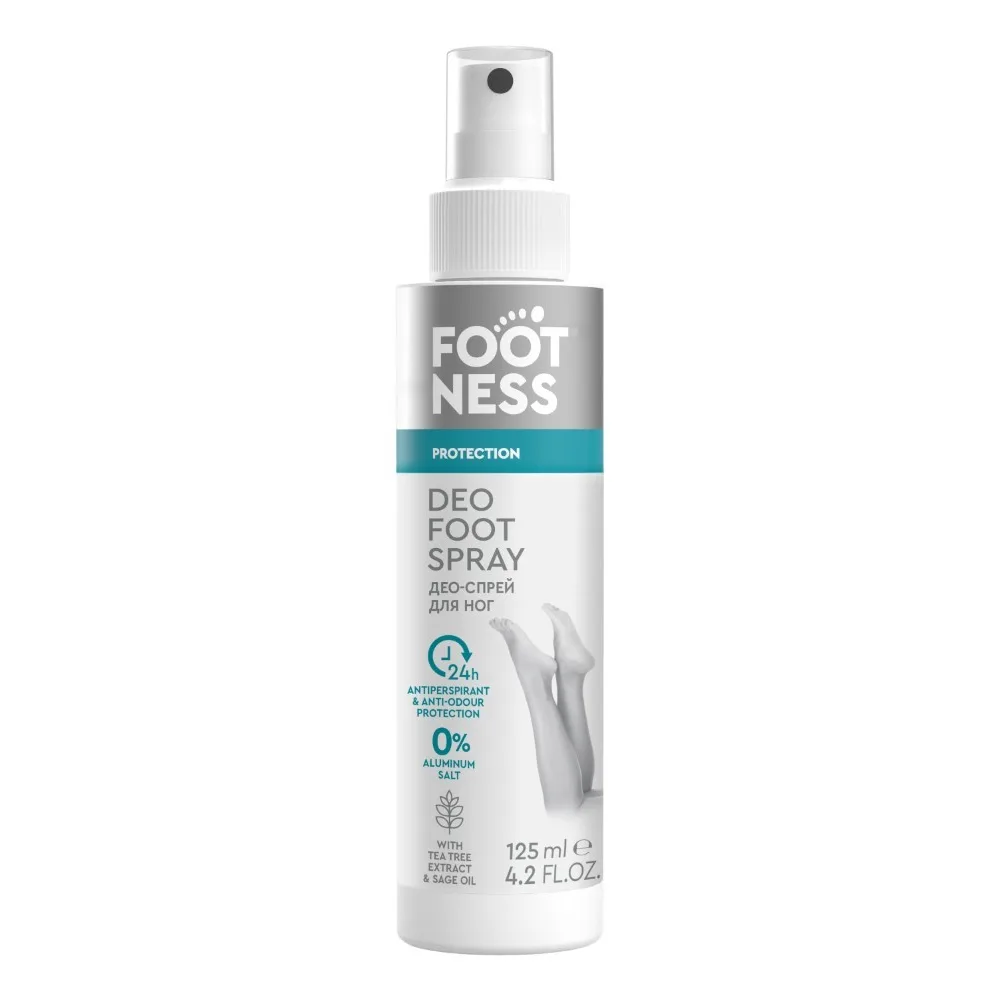 Footness Deodorant Spray for Feet 125 ml