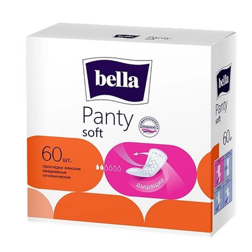 Bella Panty Soft Daily Pads 60 pcs.