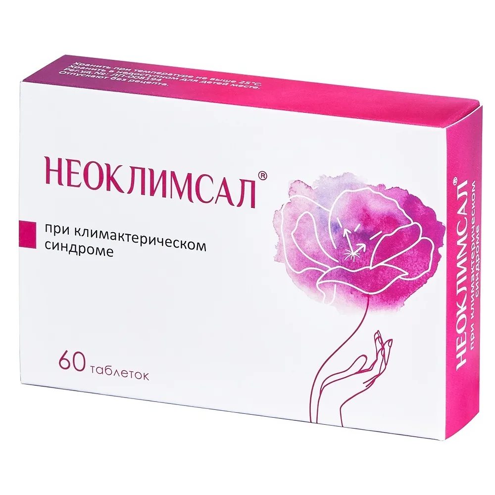 Neoclimsal 60 pcs sublingual homeopathic tablets