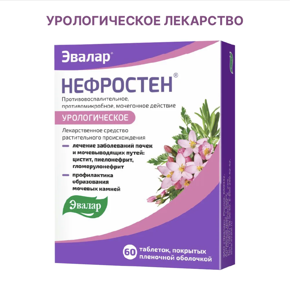 Nefrosten 60 coated tablets