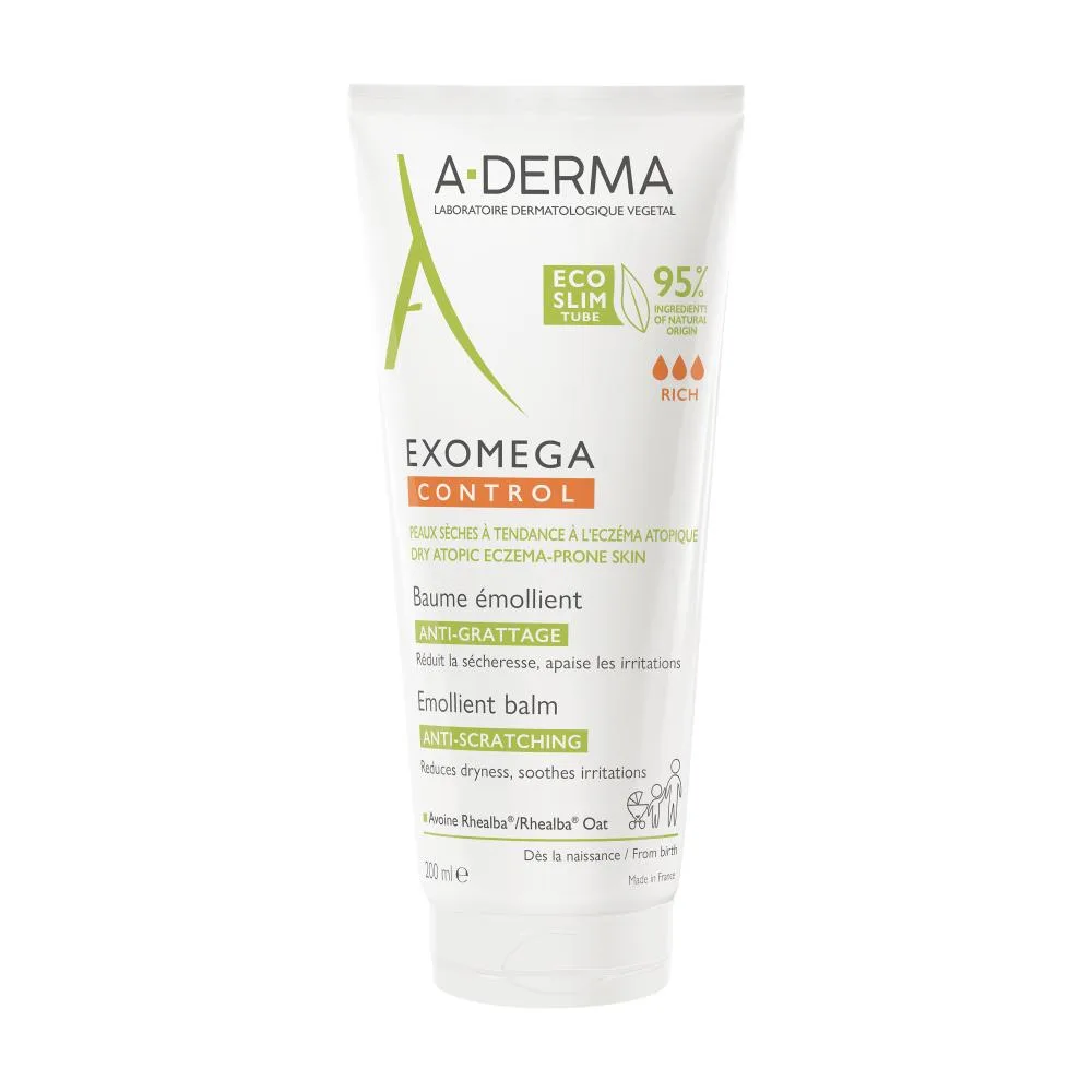 A-derma Exomega Control Soothing Balm 200 ml