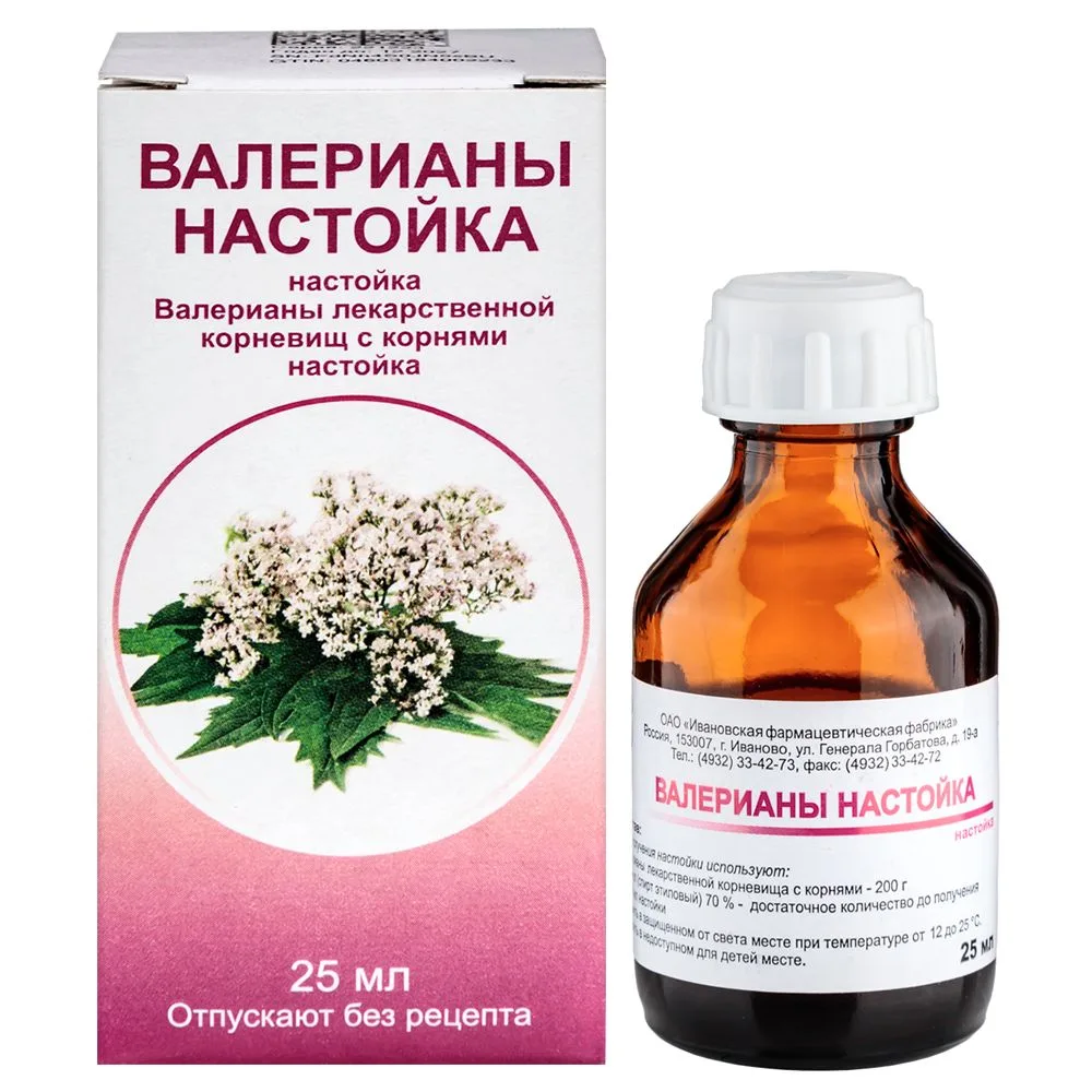 Valerian tincture 25 ml