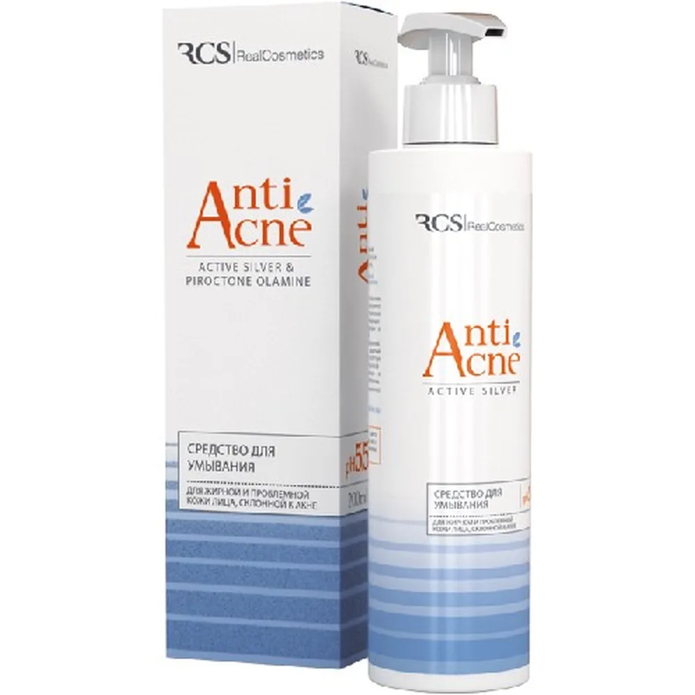 Cleansing Agent for Oily and Problematic Skin Acne RCS 200 ml