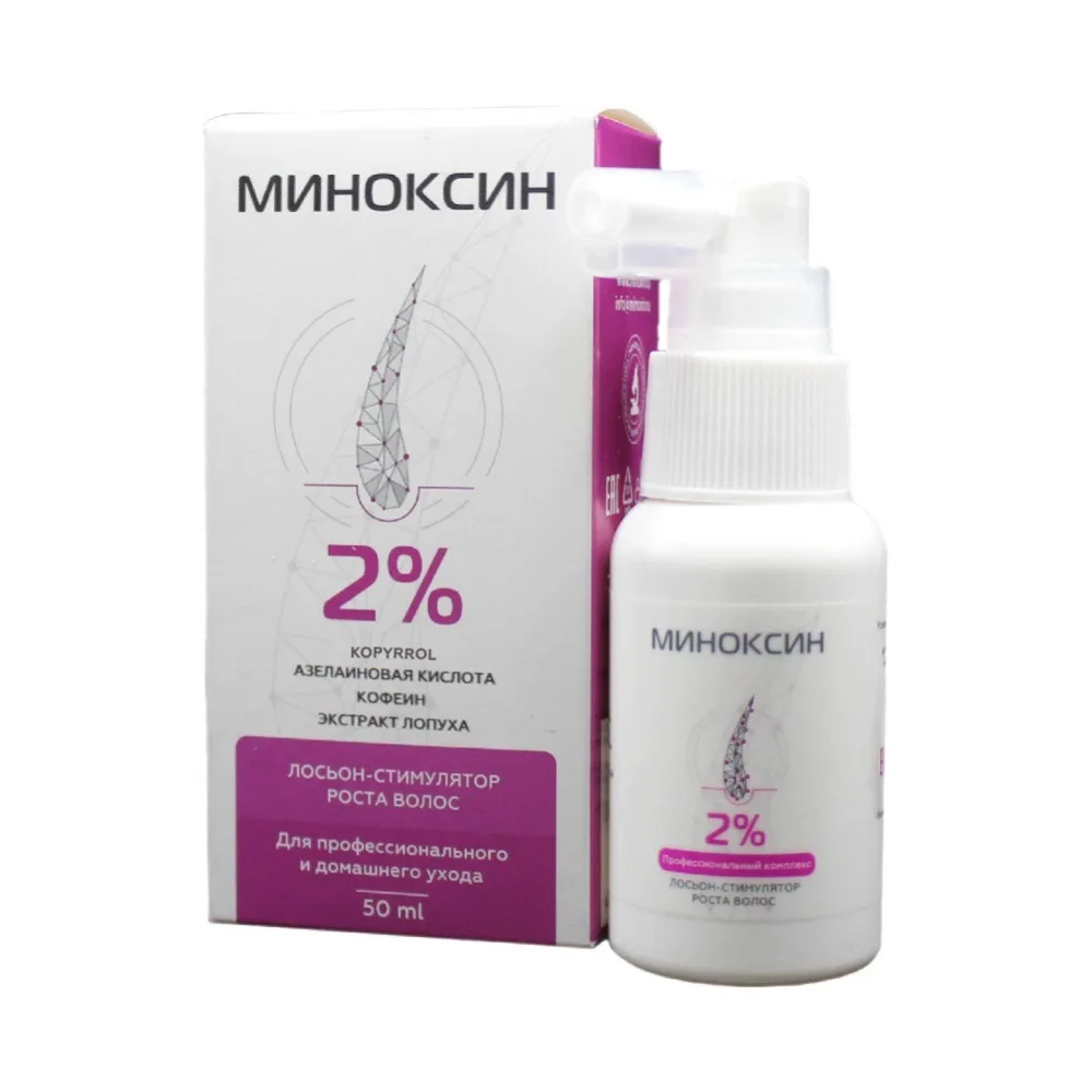 Minoxin 2% Hair Growth Stimulating Lotion 50 ml
