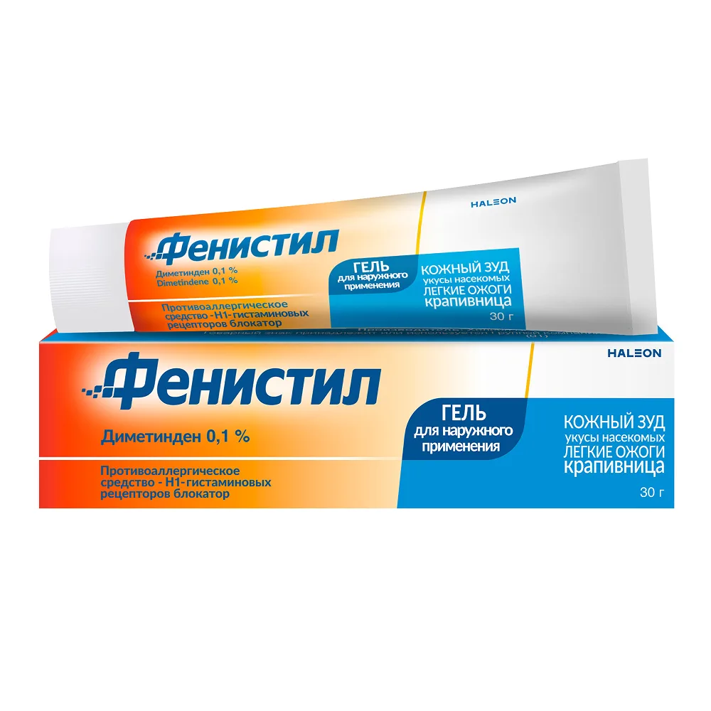 Fenistil 0.1% gel for external use 30 g