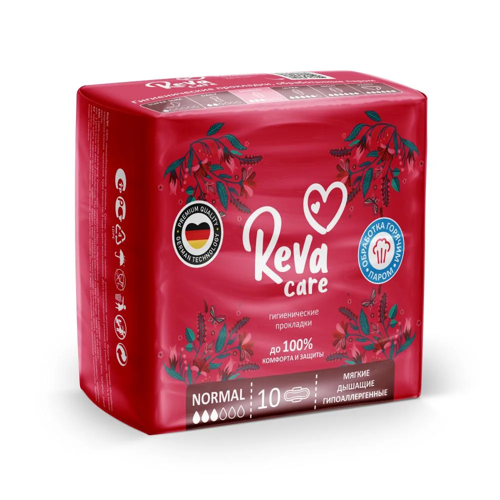 Reva Care Normal Unscented Pads 10 pcs.
