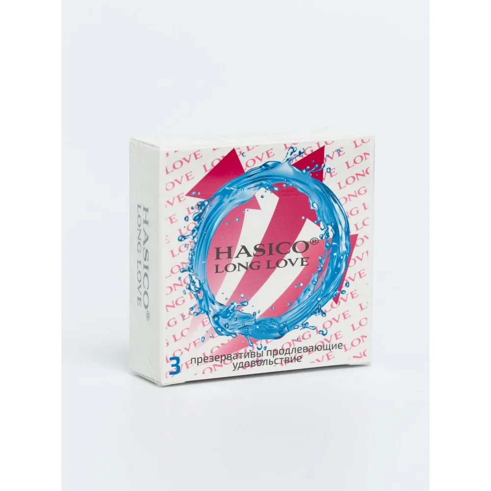 Hasico Longer Prolonging Condoms 3 pcs.